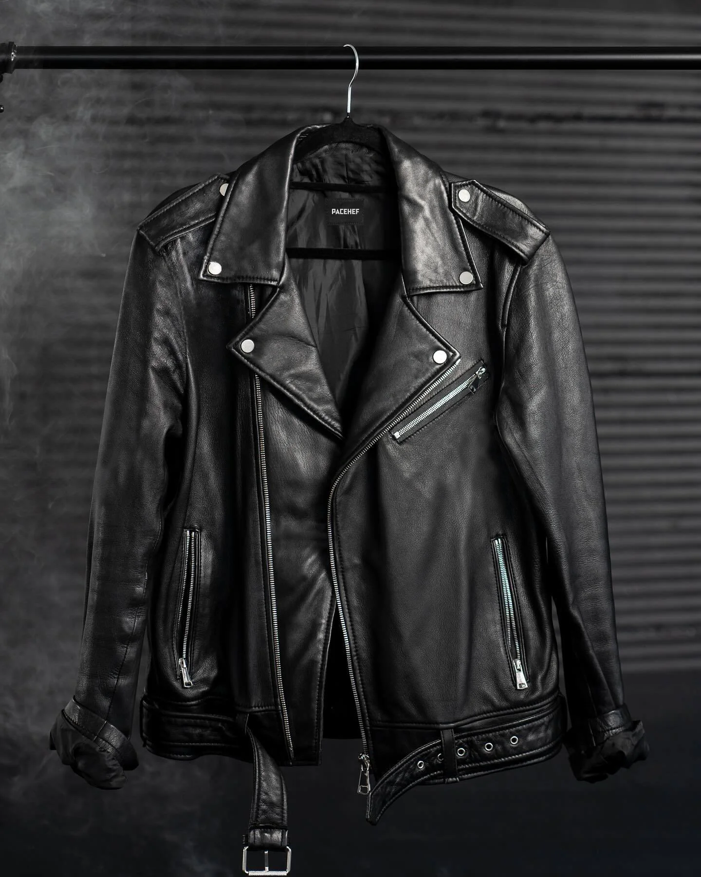 DEMON BACK LEATHER JACKET - Image 3