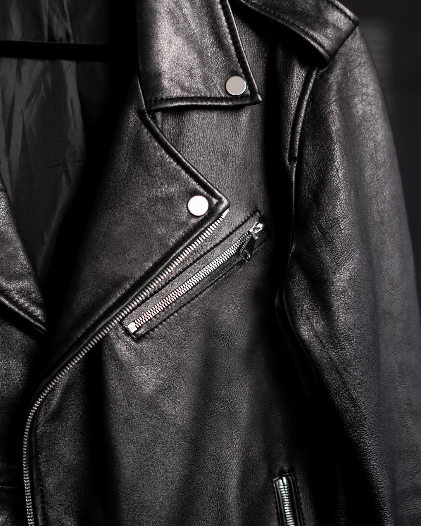 DEMON BACK LEATHER JACKET - Image 4