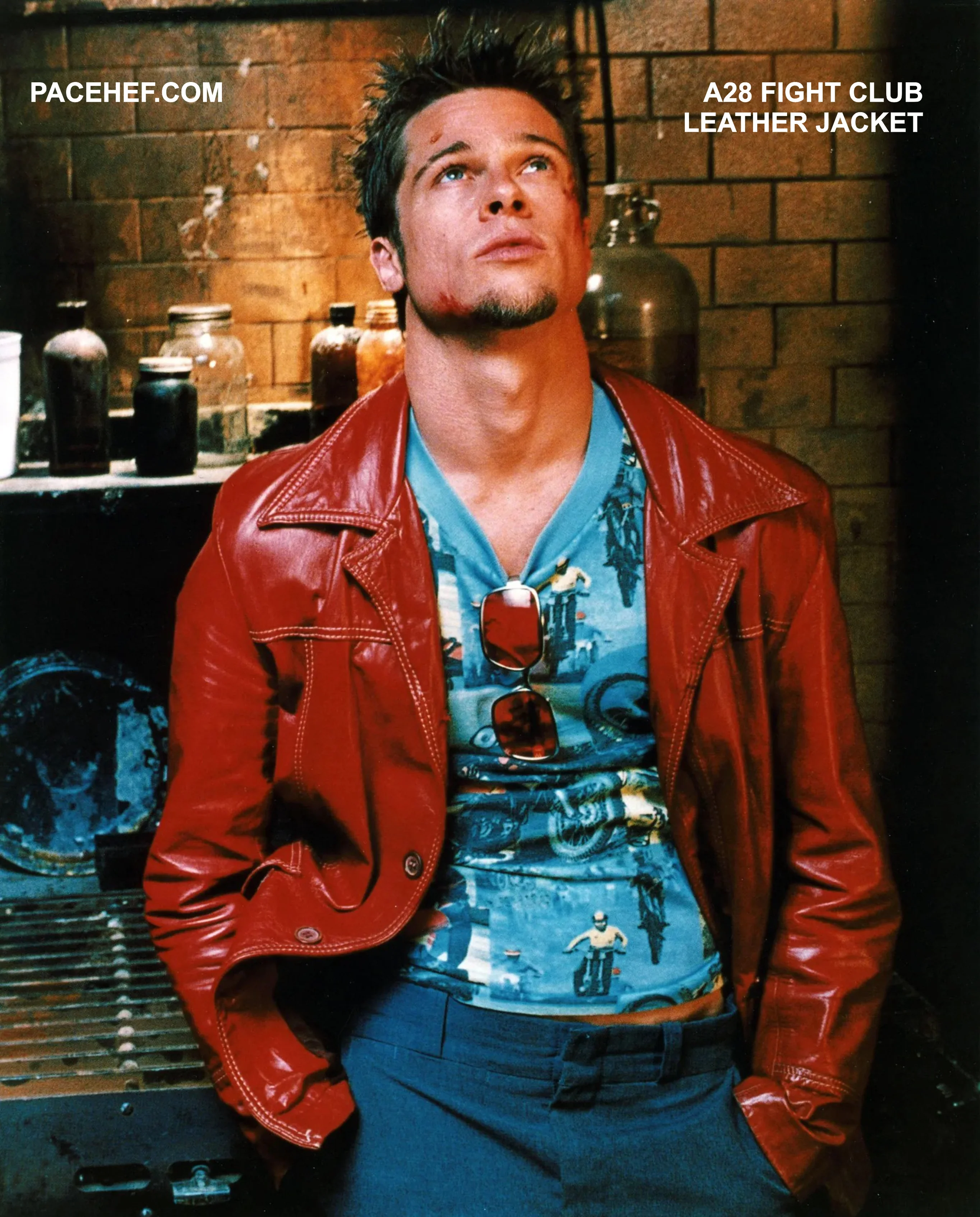 FIGHT CLUB LEATHER JACKET - Image 10