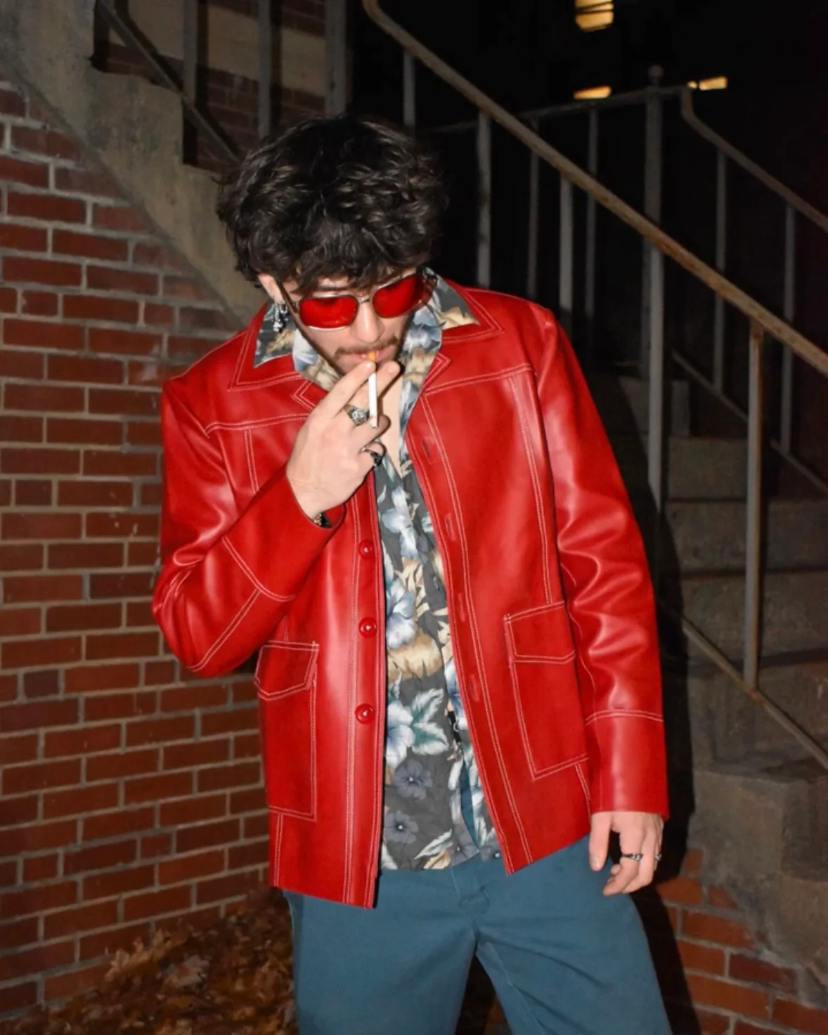 FIGHT CLUB LEATHER JACKET - Image 3