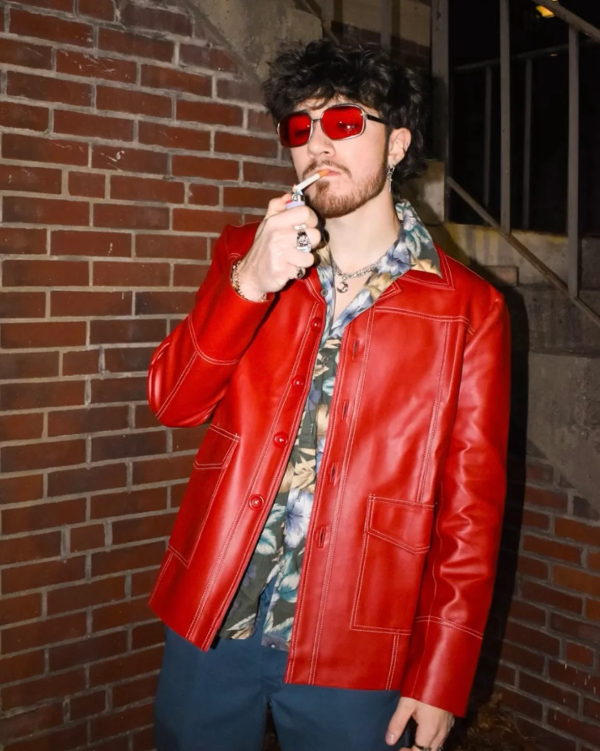 FIGHT CLUB LEATHER JACKET - Image 4