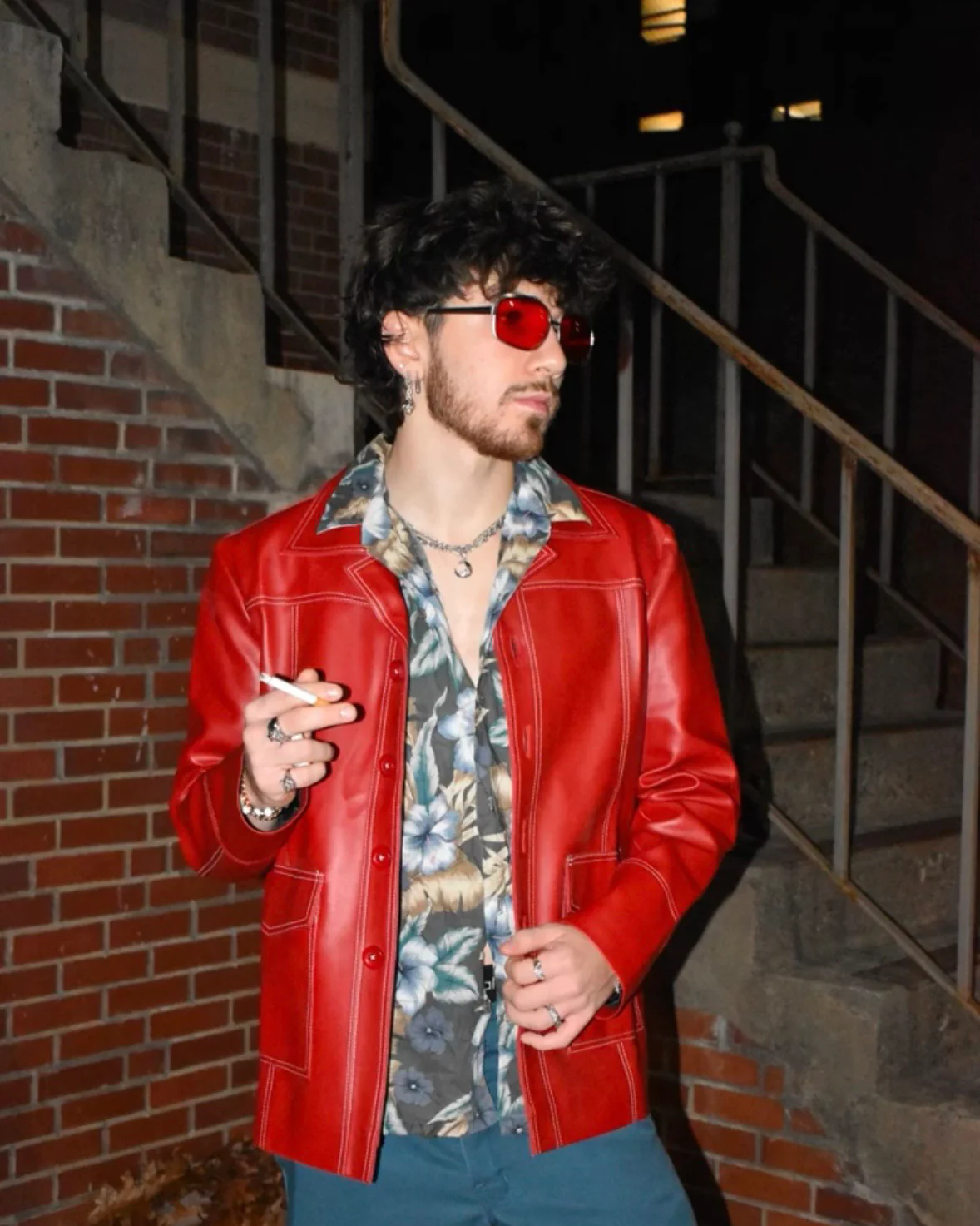 FIGHT CLUB LEATHER JACKET - Image 5