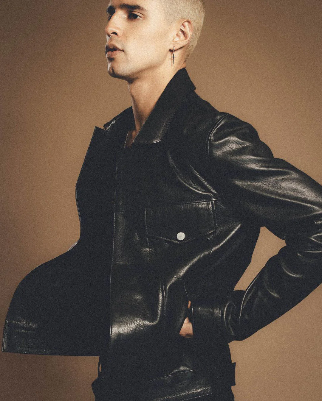 TRUCKER LEATHER JACKET - Image 12