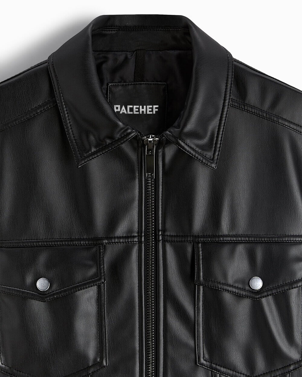 TRUCKER LEATHER JACKET - Image 4