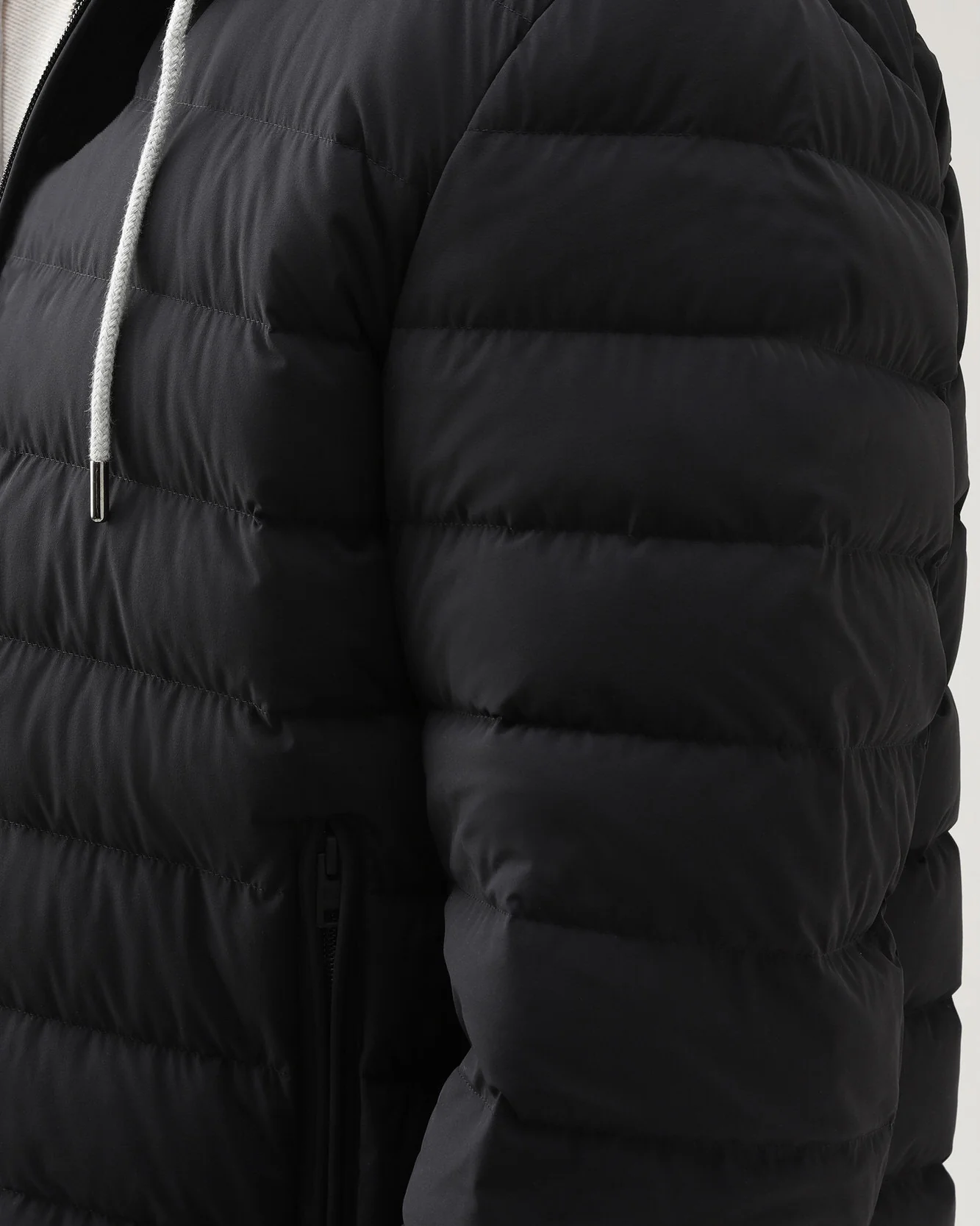BLACK PUFFER JACKET - Image 7