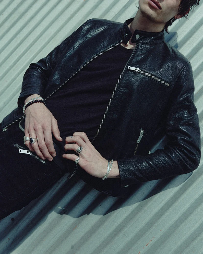 RACER LEATHER JACKET - Image 10